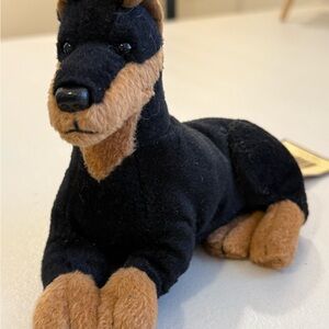 Vintage Stuffins Doberman Pinscher Plush